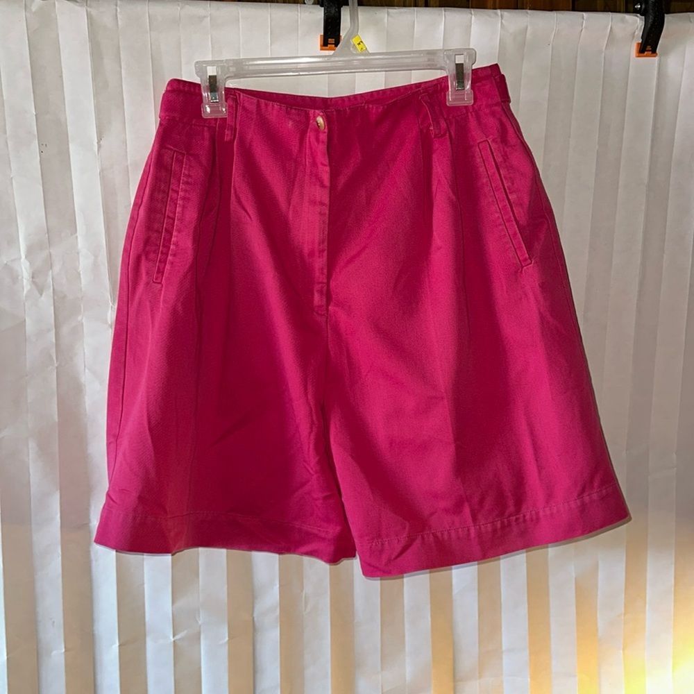 David Brooks Women’s Pink Bermuda Shorts – Casual Summer Wear